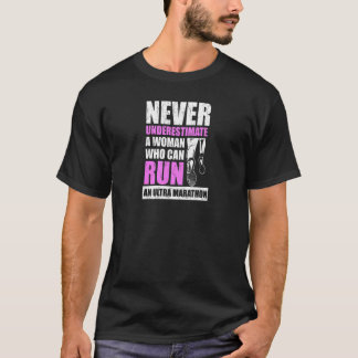 T-shirt Womens 26 2 Miles Course Pour Votre Marathon Femme