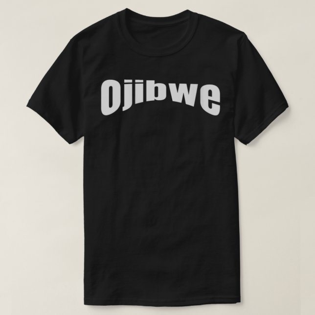 T-shirt Womens Anishinaabe Chippewa Langue Ojibwe VNeck  (Design devant)