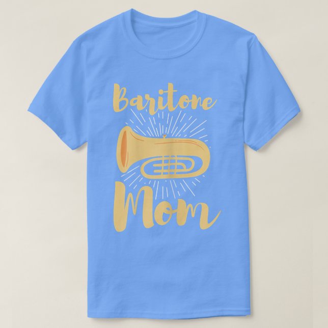 T-shirt Womens BaritoneFunny Baritone Mom Band Mother Bari (Design devant)
