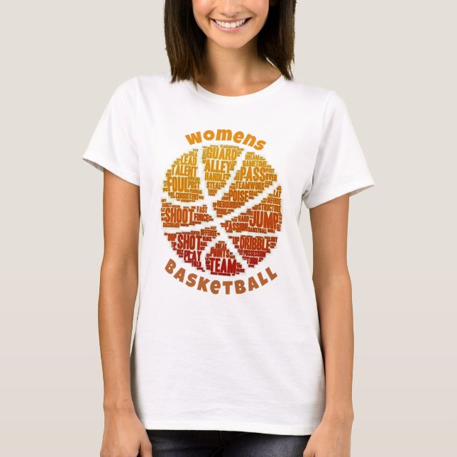 T - Shirt Womens Basketball (Vorderseite)
