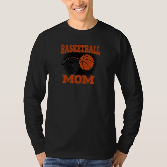 T-shirt Womens Basketball Mom  1 (Devant)