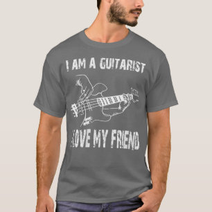 T-shirt Womens Bass Guitare Musique Im Guitariste Musicien
