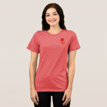 T - Shirt WOMEN'S BELLA TRI BLEND BLUME DESIGN