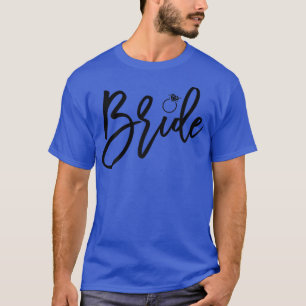 T-shirt Womens Bride With Ring Graphics 