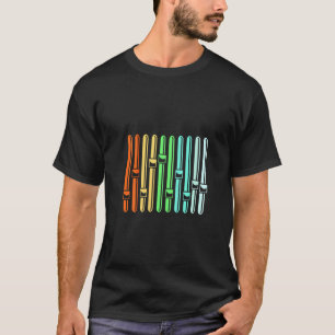 T-shirt Womens Colorful Audio Engineer Sound Vu Meter