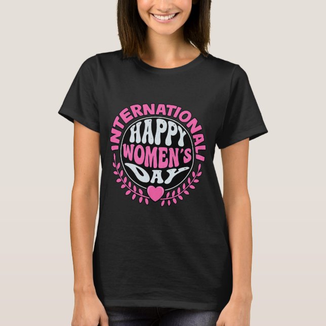 T-shirt Women's Day Celebration (Devant)