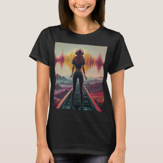 T - Shirt Women's Dj Girl
