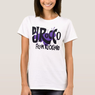T-shirt Women's DJ Rocco From Rockland Logo Black 