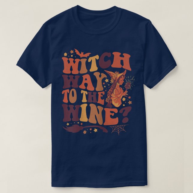 T-shirt Womens Drôle Sorcière Citation Sorcière Chemin Au  (Design devant)