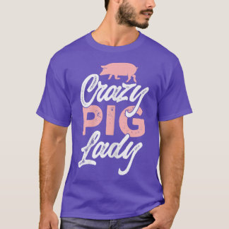 T-shirt Womens Funny Pig Lover Graphic for Women Girls Kid