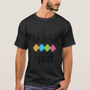 T-shirt Womens Funny Quilting est mon préféré Sport Quilt