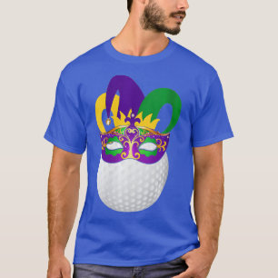 T-shirt Womens Golf Portant Mardi Gras Carnival Mask Golf