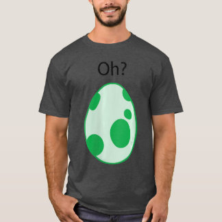 T-shirt Womens Hatching Egg Oh Gamers VNeck vintage