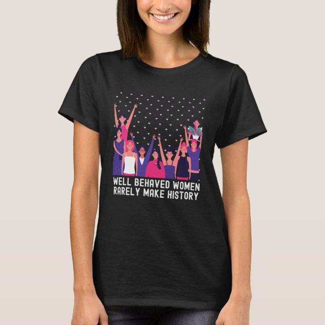T-shirt Women's History Month Group  Quotes Family (Devant)