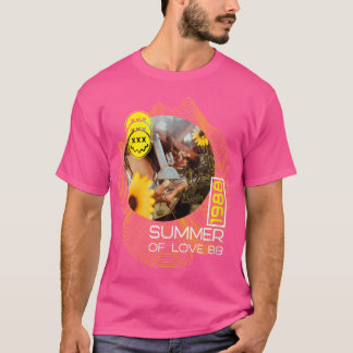 T-shirt Womens House Music Été D'Amour Deep House Edm