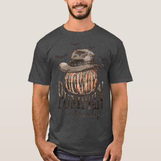 T-shirt Womens Howdy Citrouille Mia, Halloween Mia