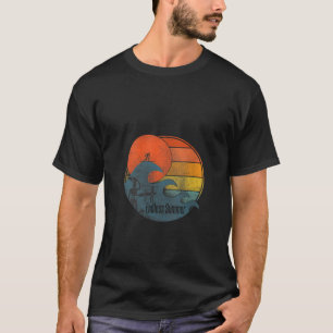 T-shirt Womens Infini Vagues Été V Cou
