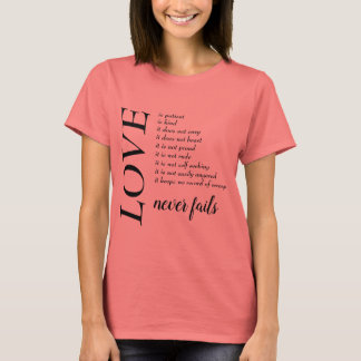 T-shirt Women's LOVE ne manque jamais