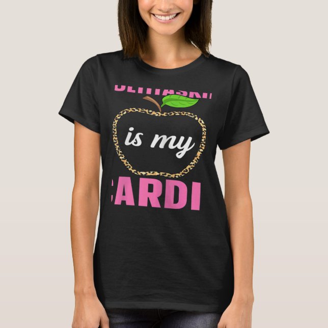 T-shirt Womens Multitasking is my cardio Quote for a Schoo (Devant)
