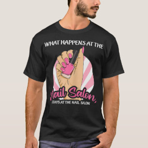 T-shirt Womens Nail Tech Quote for a Manicurist