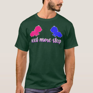 T-shirt Womens Need More Sleep Mom of Twin Pregnancy Gende