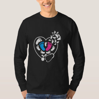 T-shirt Womens Nicu nurse Baby ICU Nurse Heart