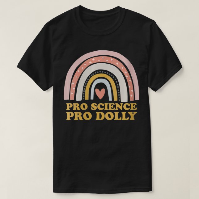T-shirt Womens Pro Science Pro Dolly VNecknpl  (Design devant)