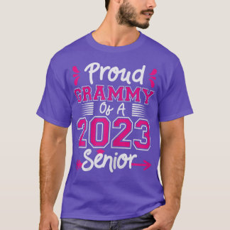 T-shirt Womens Proud Grammy of a 2023 Senior Graduation He