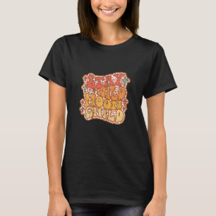 T-shirt Womens Retro 60's 70's Stay Wild Moon Child Boho D