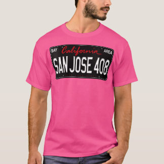 T-shirt Womens San Jose 408, Shark City, Hella San Jose, S
