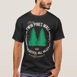 T-shirt Womens Shop Twin Pines Mall 1985 VNeck