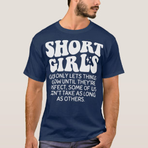 T-shirt Womens Short Girls God Only Let Things Grow Until