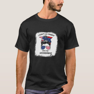 T-shirt Womens Sunglasses Girls I Don't Co-Parent With The
