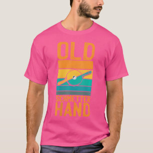 T-shirt Womens Table Tennis Old Schmetter Main Funny Ping