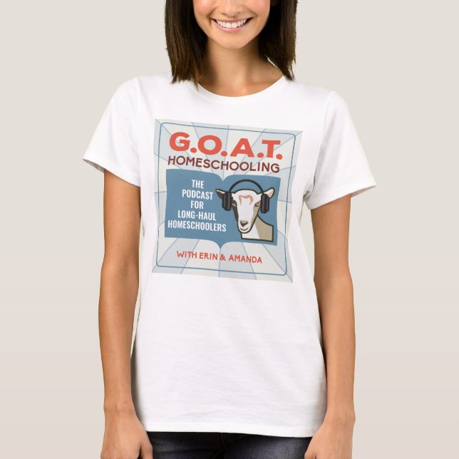 T-shirt Women's Tee - GOAT Podcast pour l'enseignement à d (Devant)