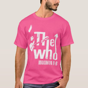 T-shirt Womens The Who Official Maximum Rb Tour