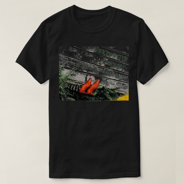 T-shirt Womens The Wizard of Oz Size 7 VNeck (Design devant)