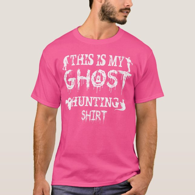 T-shirt Womens This Is My Ghost Hunting (Devant)