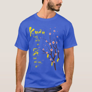 T-shirt Womens Vietnamese New Year Decorations 2025 Xuanet