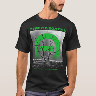 T-shirt Womensype O Negative Red Water Green VNeck friend