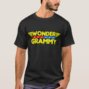 T-shirt Wonder Grammy Fête des Mères Cadeau Maman grand-mè