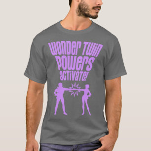 T-SHIRT WONDER TWINS 3