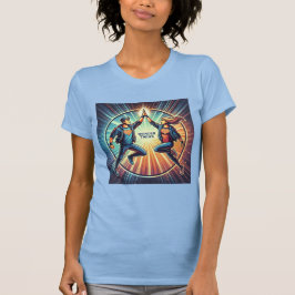 T-shirt Wonder Twins - Le pouvoir du travail d'équipe