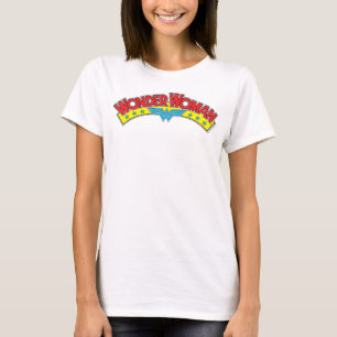 T-shirt Wonder Woman 1987 - Logo de la bande dessinée