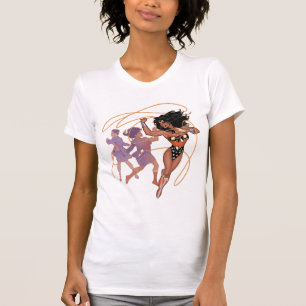 T-shirt Wonder Woman Diana Prince Transformation