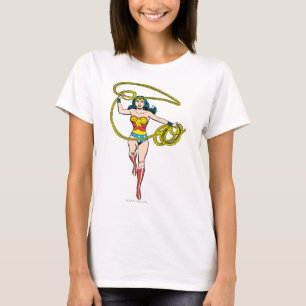 T-shirt Wonder Woman Lasso au-dessus de la tête
