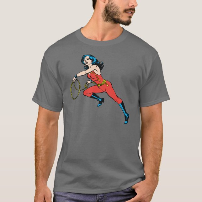 T-shirt Wonder Woman Red Outfit (Devant)