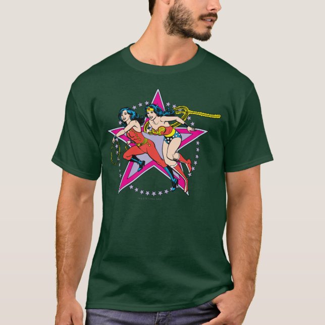 T-shirt Wonder Woman Star Arrière - plan (Devant)