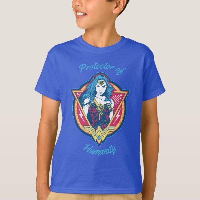 T-shirt Wonder Woman Tri-Color Graphic (Devant)