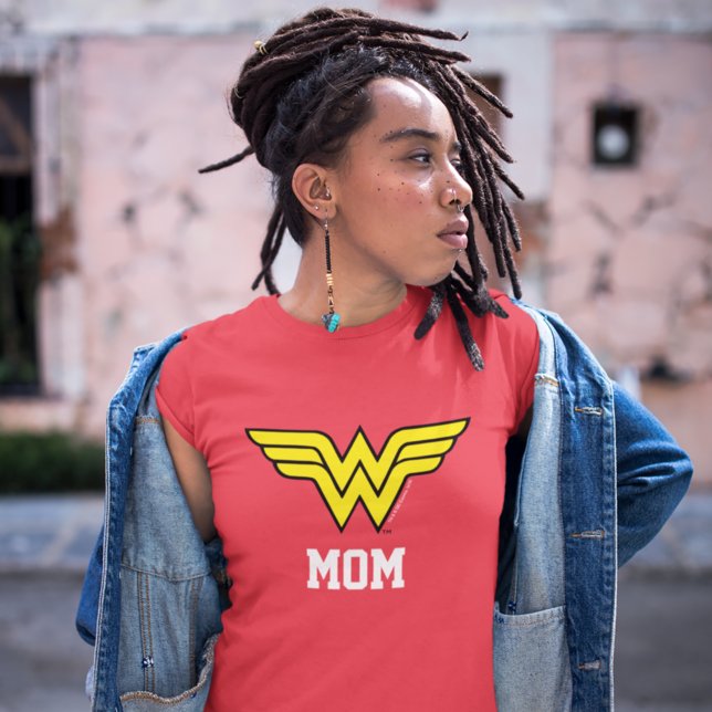 T-shirt Wonder Woman | Wonder Mom (Créateur téléchargé)
